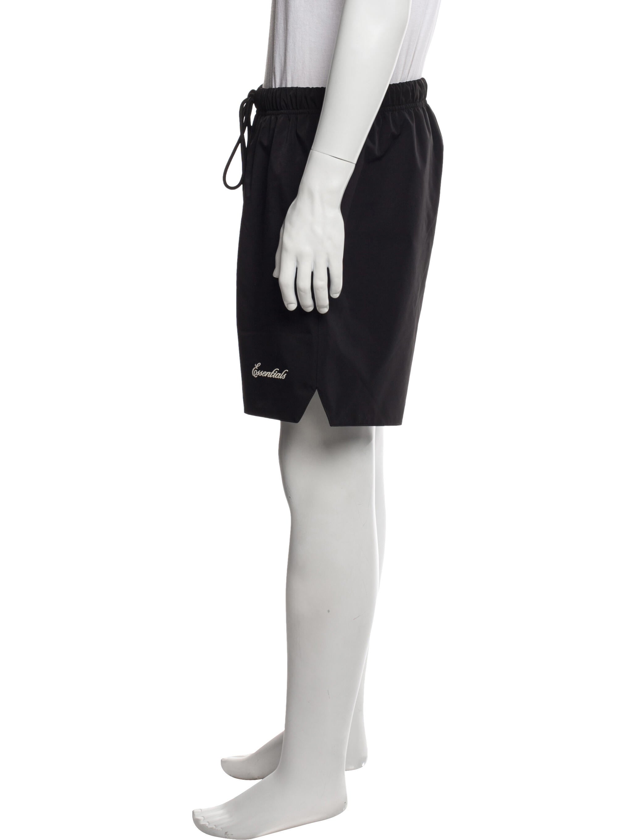 Essentials - Fear of God Graphic Print Athletic Shorts