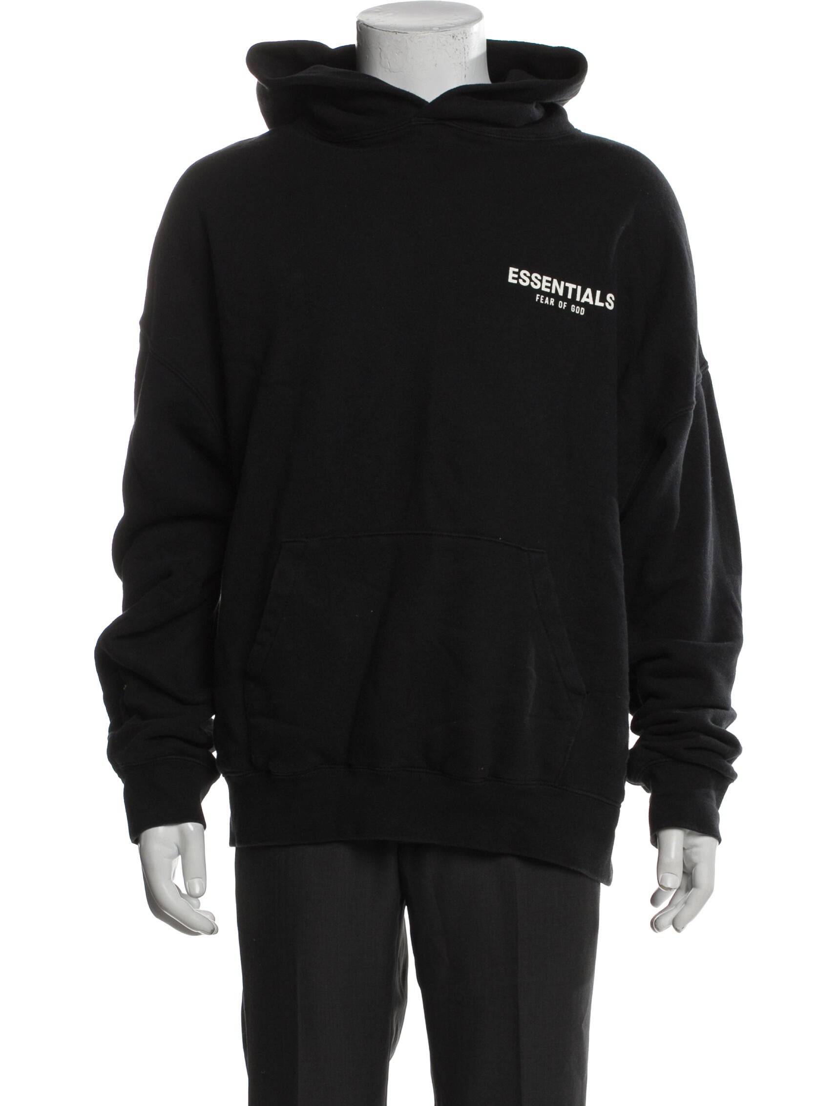 Essentials - Fear of God Graphic Print Crew Neck Hoodie