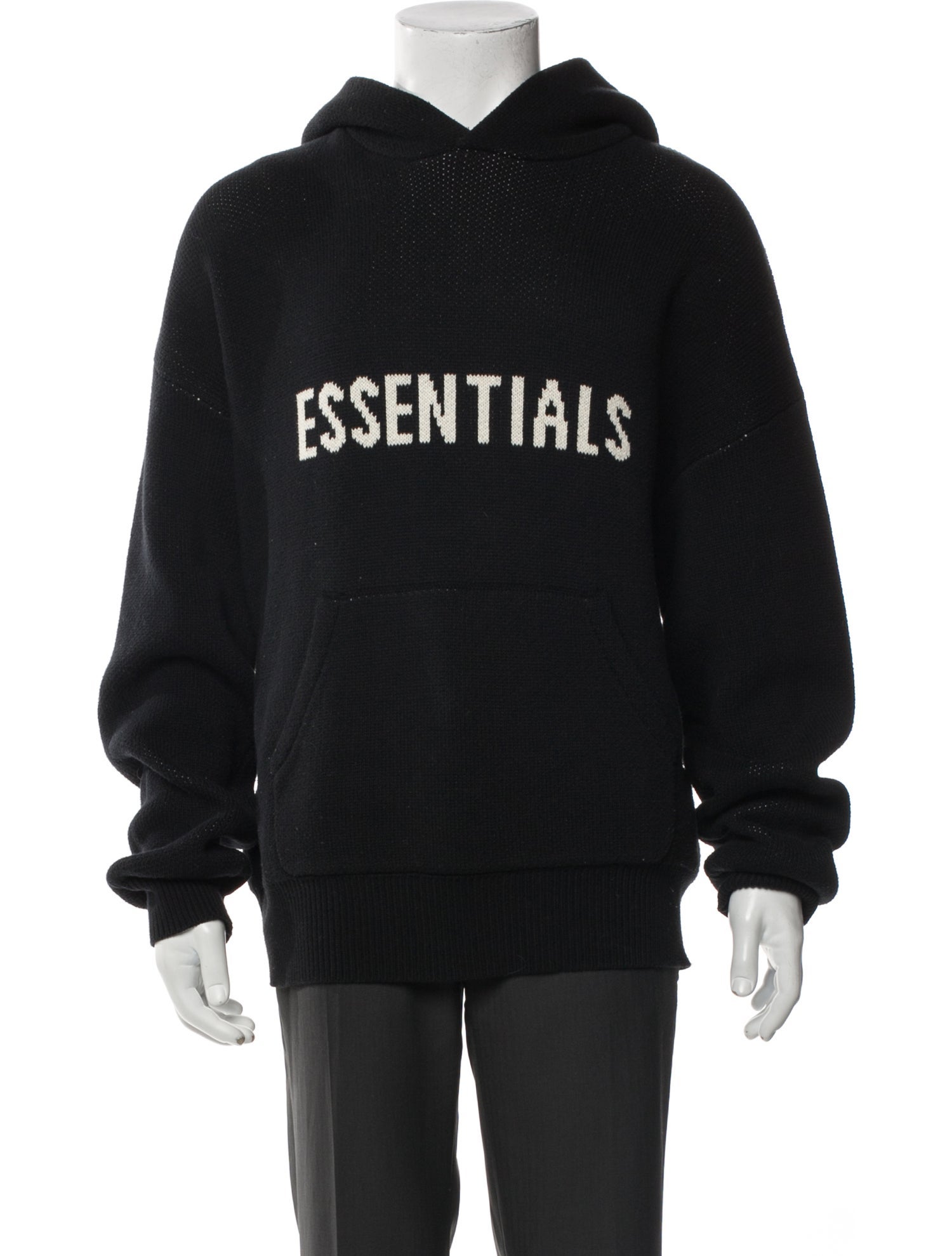 Essentials - Fear of God Graphic Print Crew Neck Hoodie