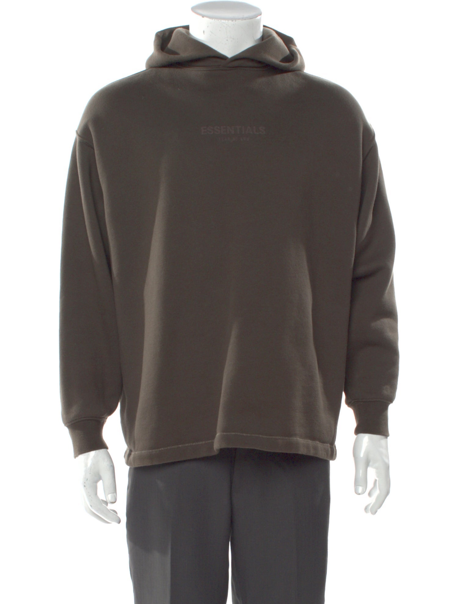 Essentials - Fear of God Graphic Print Crew Neck Hoodie