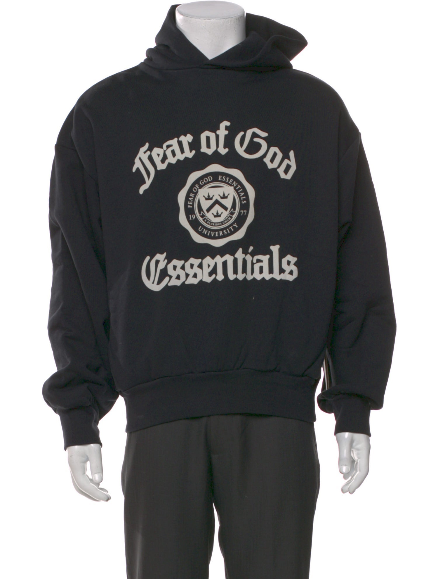 Essentials - Fear of God Graphic Print Crew Neck Hoodie w/ Tags
