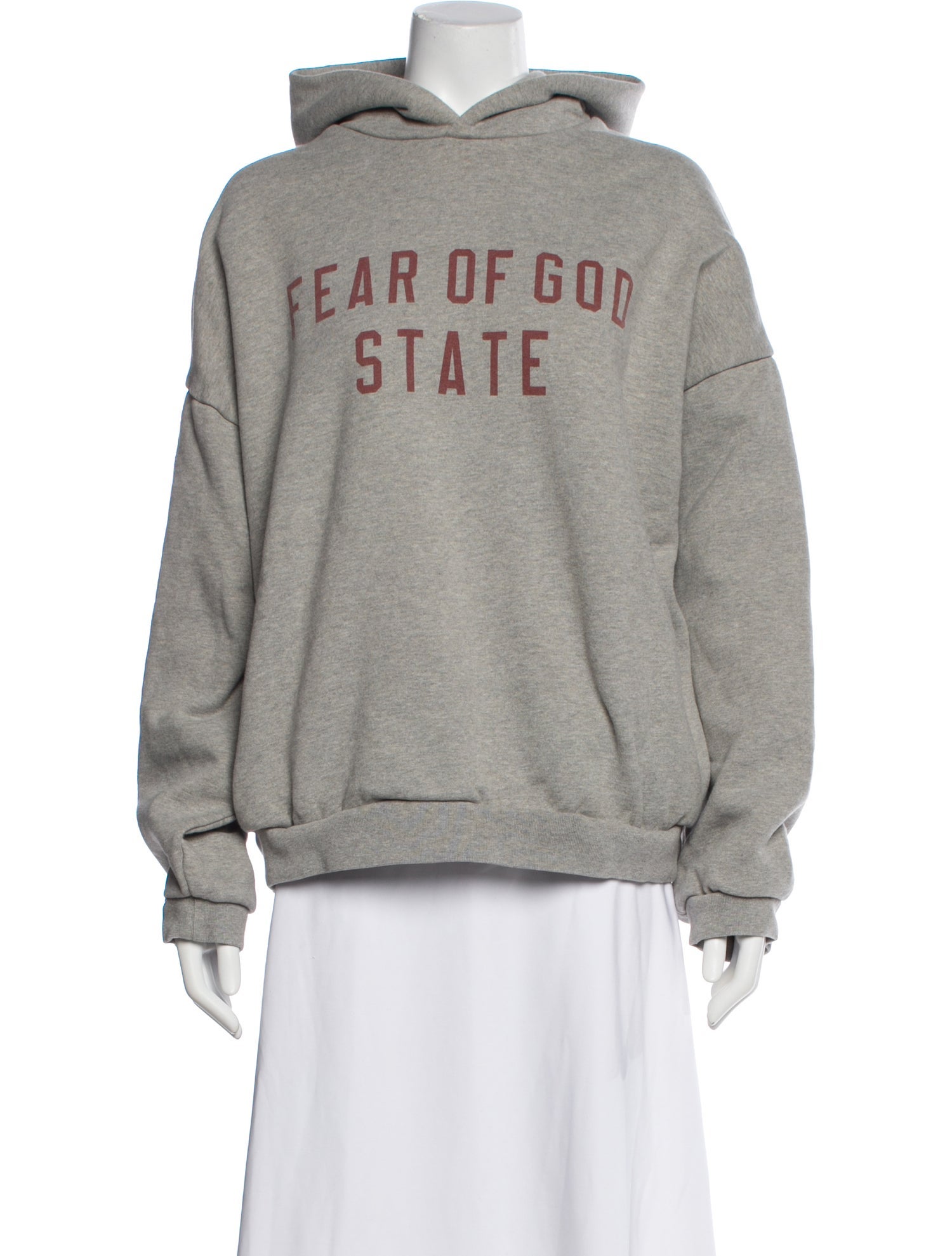 Essentials - Fear of God Graphic Print Crew Neck Hoodie