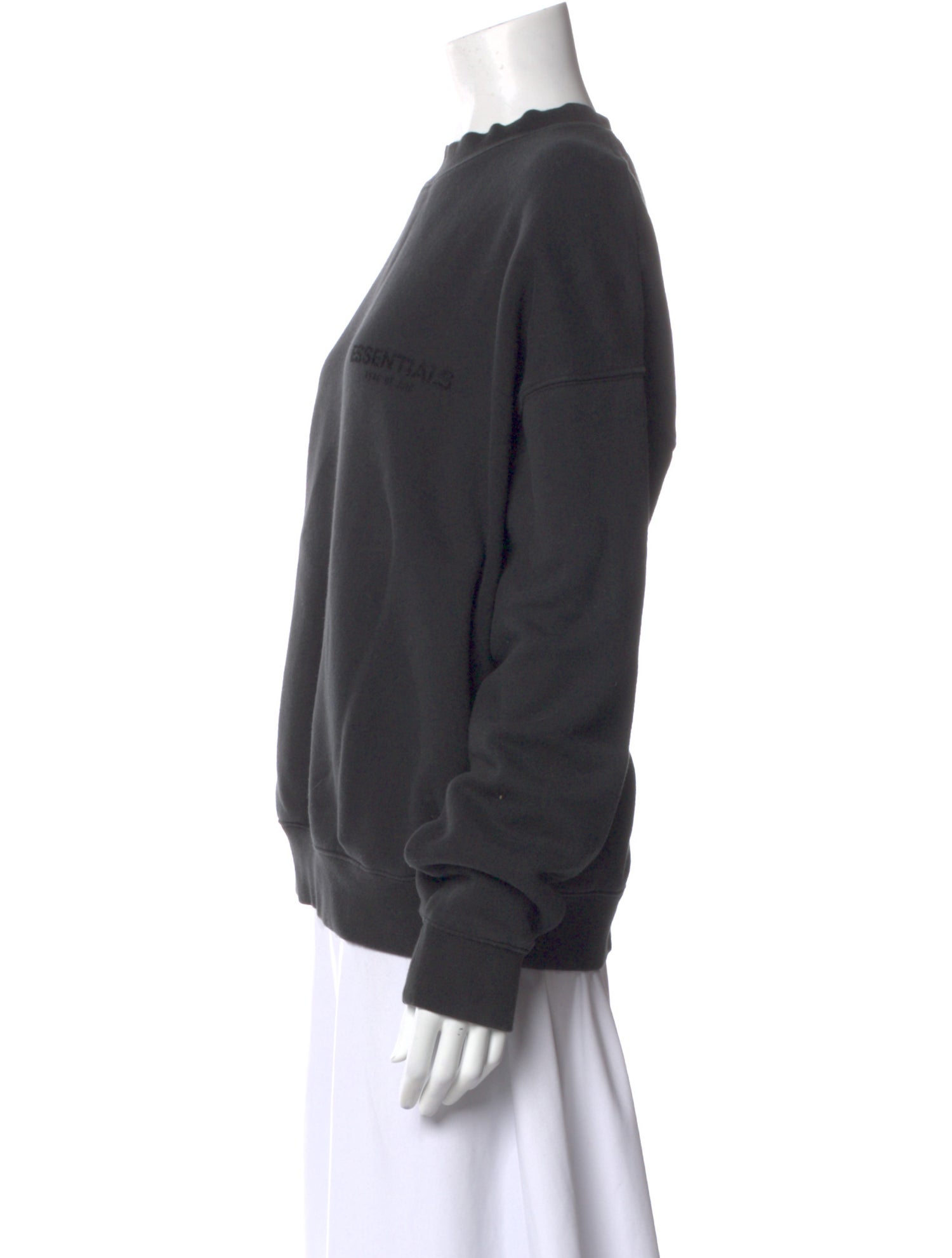 Essentials - Fear of God Mock Neck Long Sleeve Sweatshirt