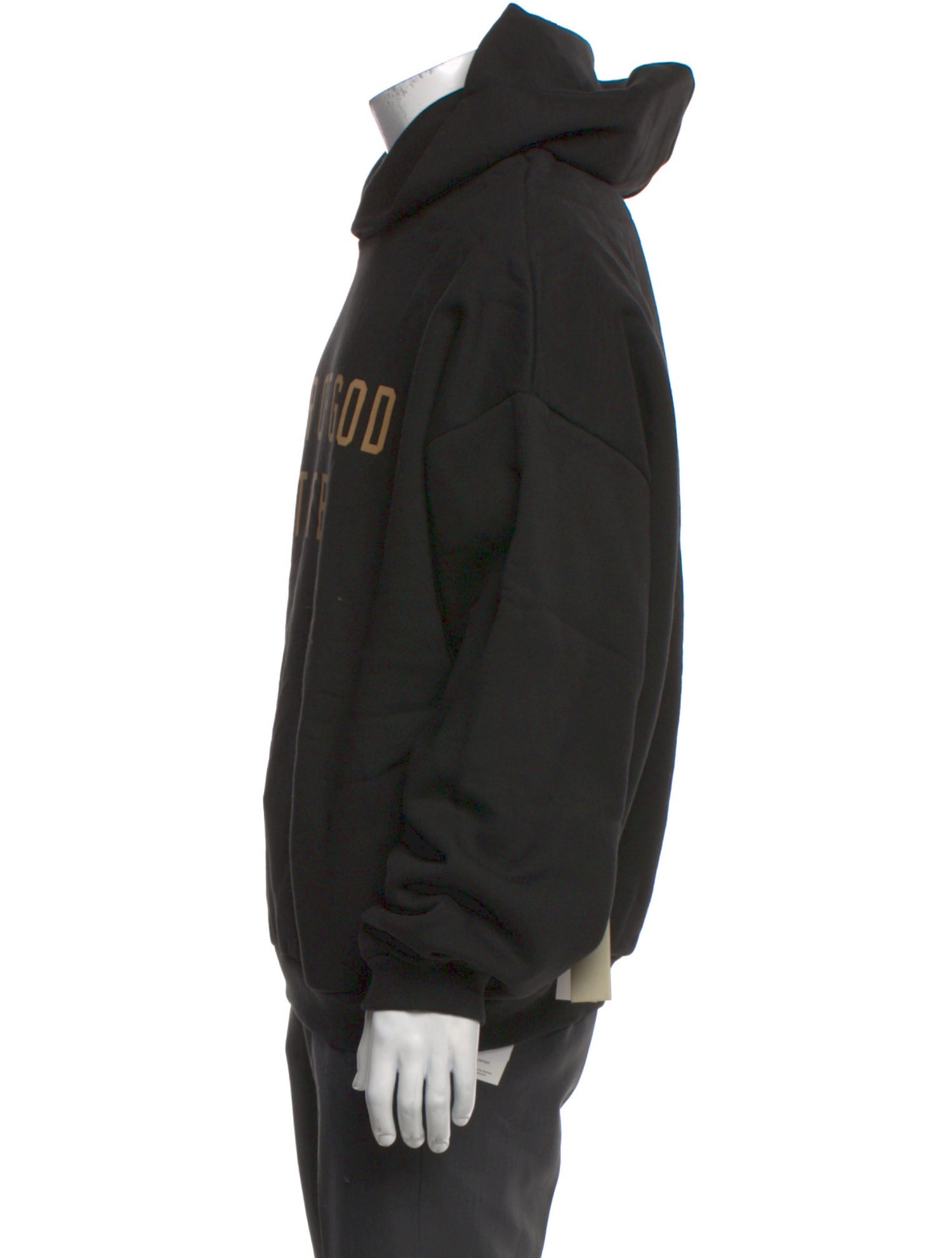 Essentials - Fear of God Graphic Print V-Neck Hoodie w/ Tags