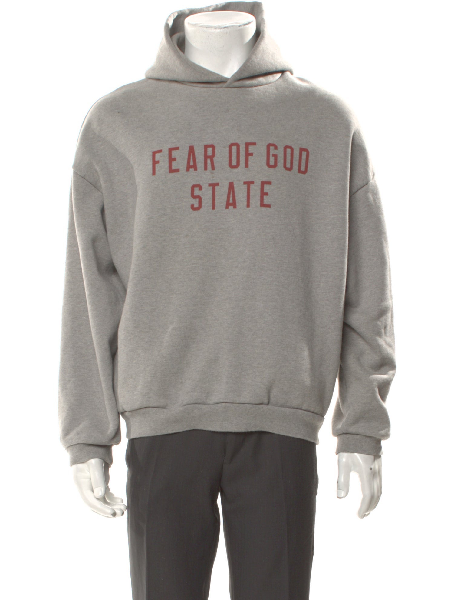 Essentials - Fear of God Graphic Print Crew Neck Hoodie