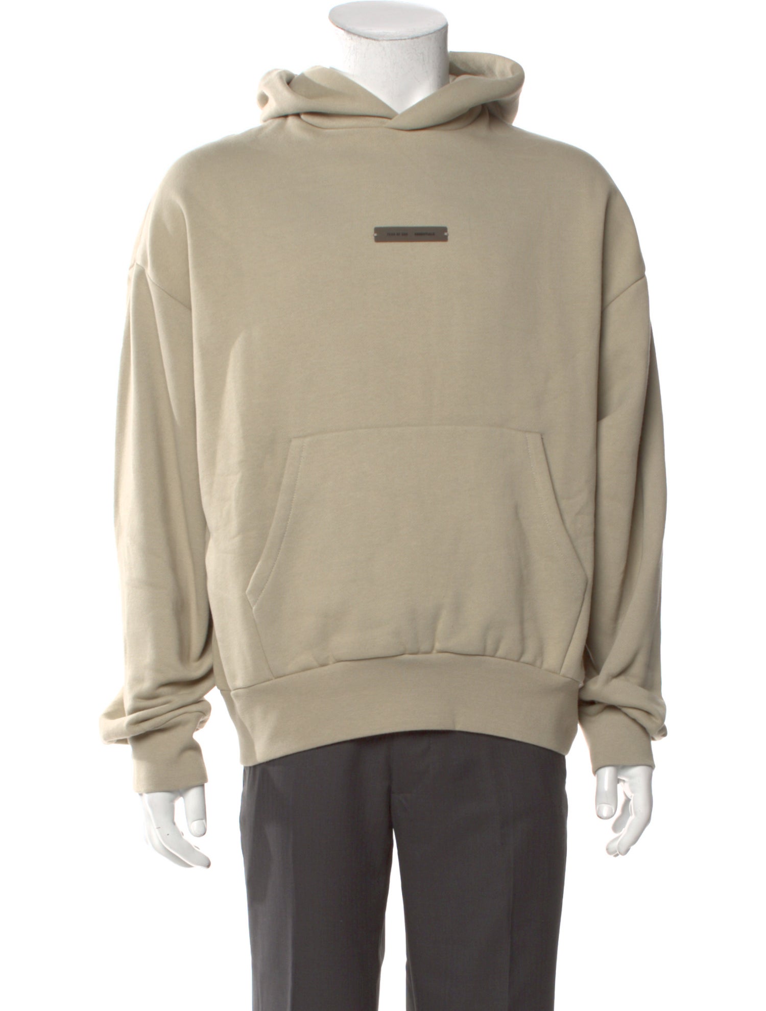Essentials - Fear of God 2025 Classic Fleece 'Abbey Stone' Hoodie w/ Tags