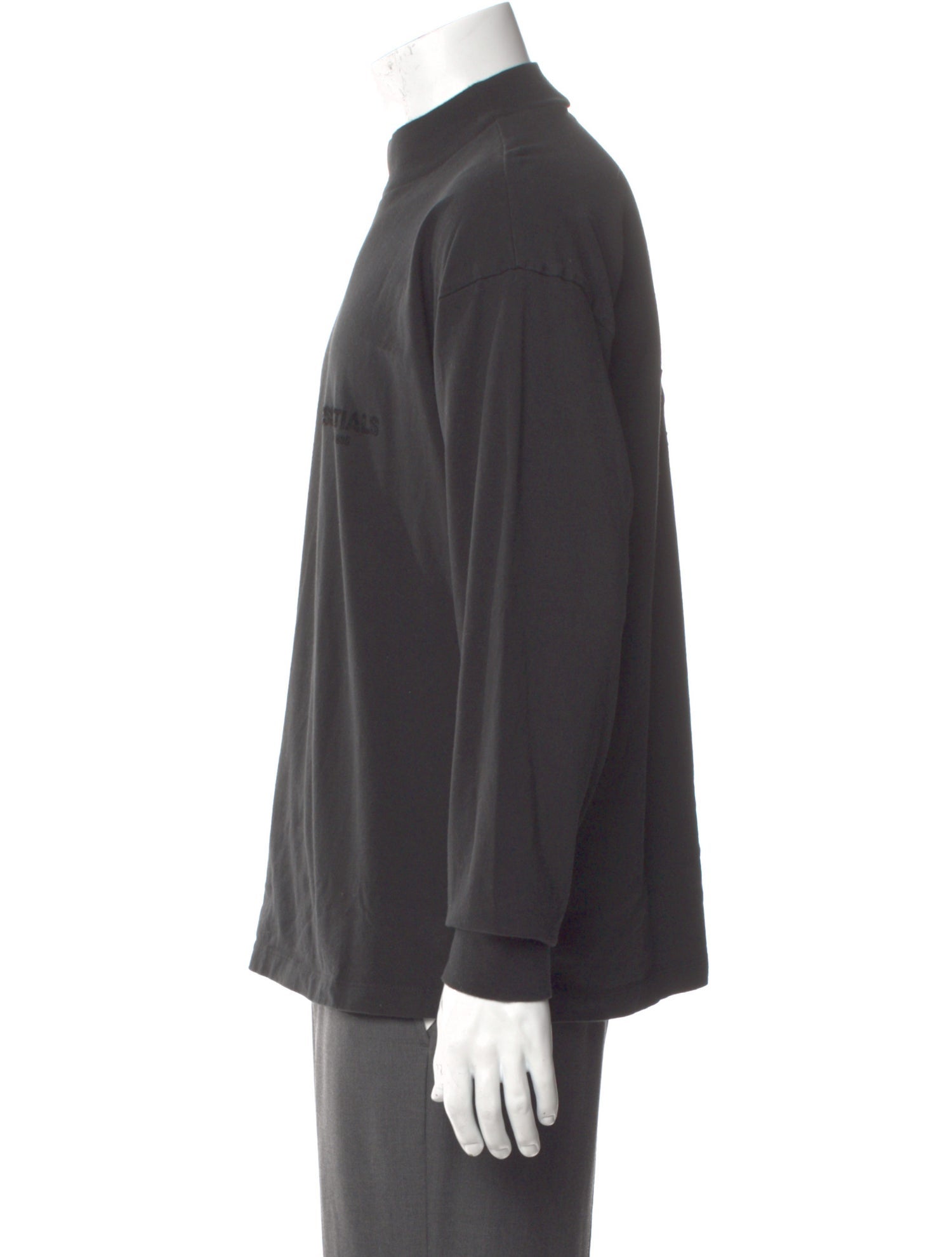 Essentials - Fear of God Mock Neck Long Sleeve Henley