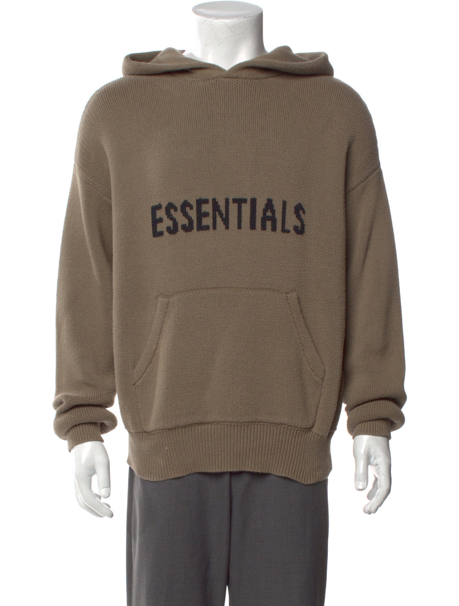 Essentials - Fear of God Graphic Print Crew Neck Hoodie