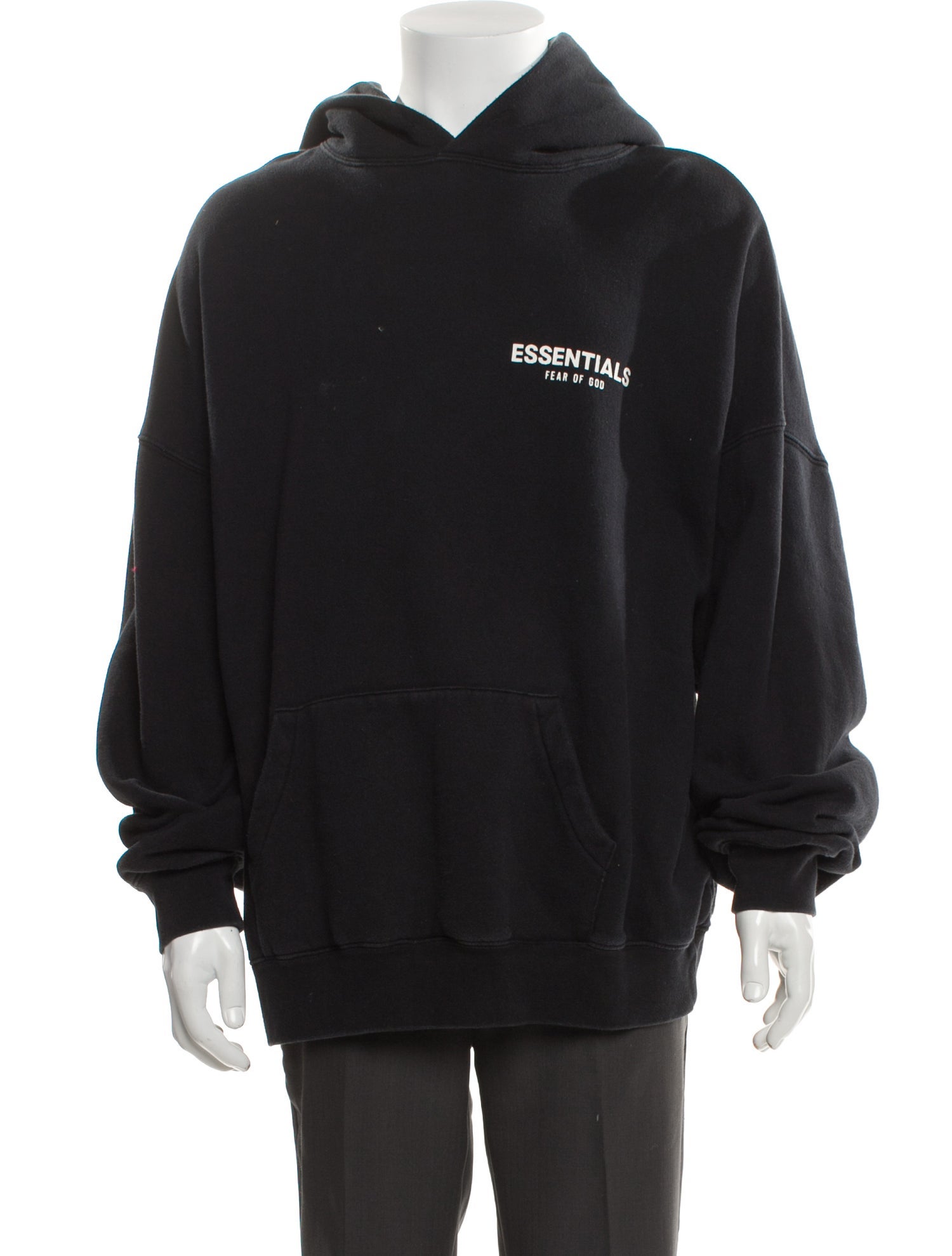 Essentials - Fear of God Graphic Print Crew Neck Hoodie