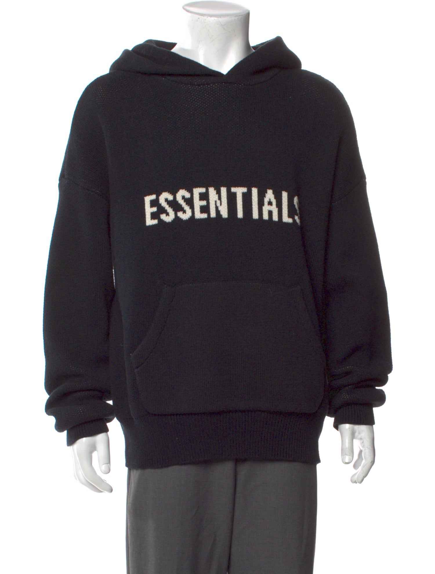 Essentials - Fear of God Graphic Print Crew Neck Hoodie