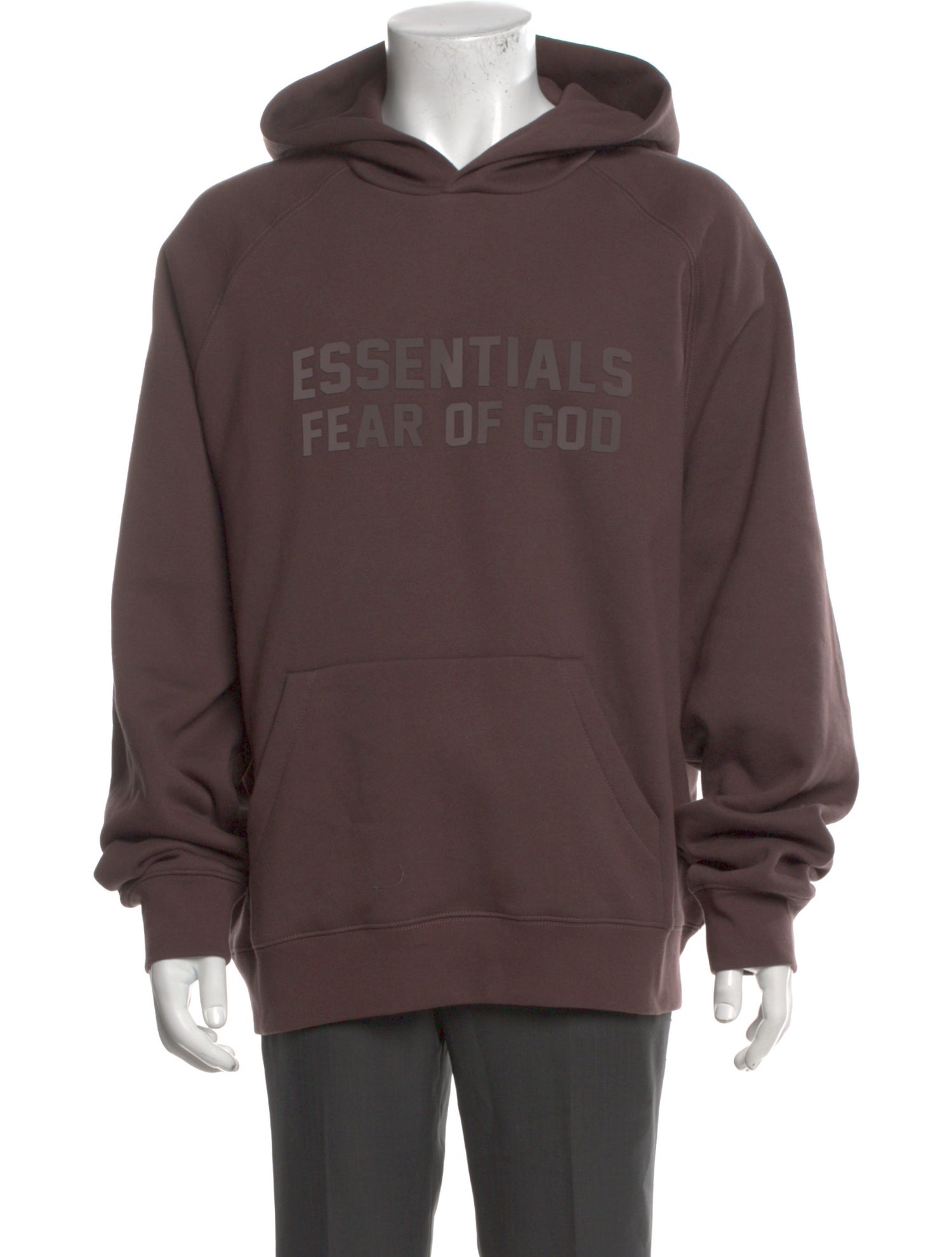 Essentials - Fear of God Graphic Print Crew Neck Hoodie