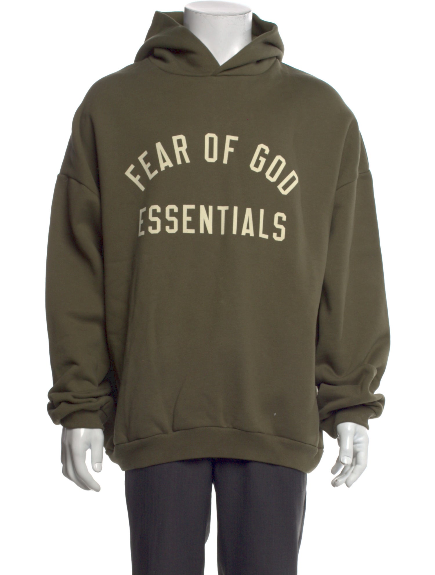 Essentials - Fear of God Graphic Print Crew Neck Hoodie