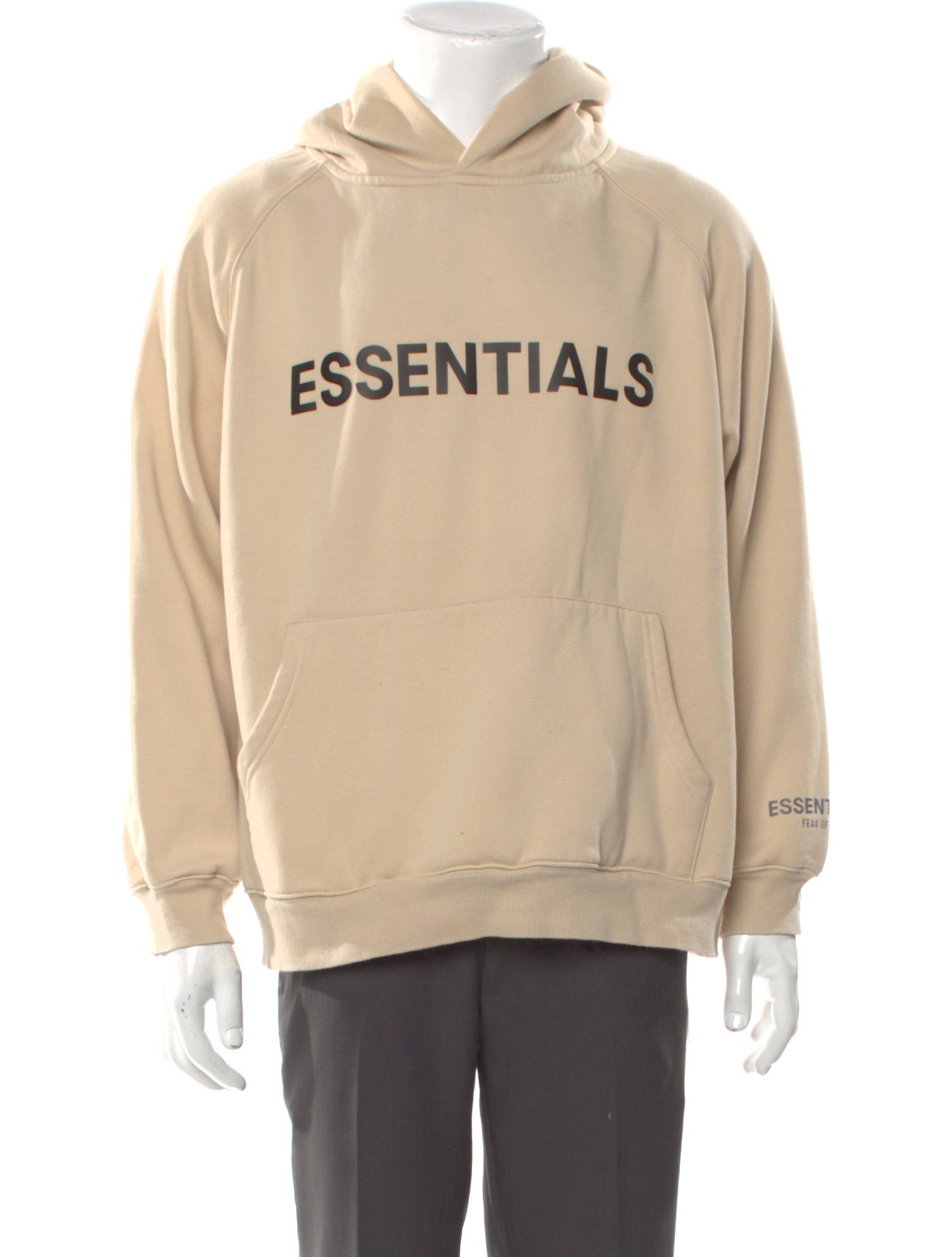 Essentials - Fear of God Graphic Print Crew Neck Hoodie
