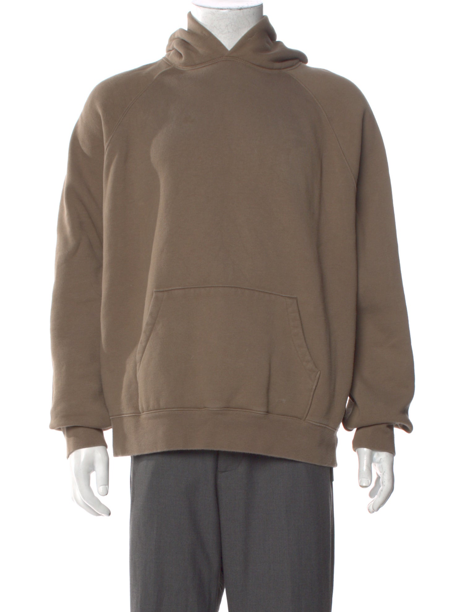Essentials - Fear of God V-Neck Long Sleeve Hoodie