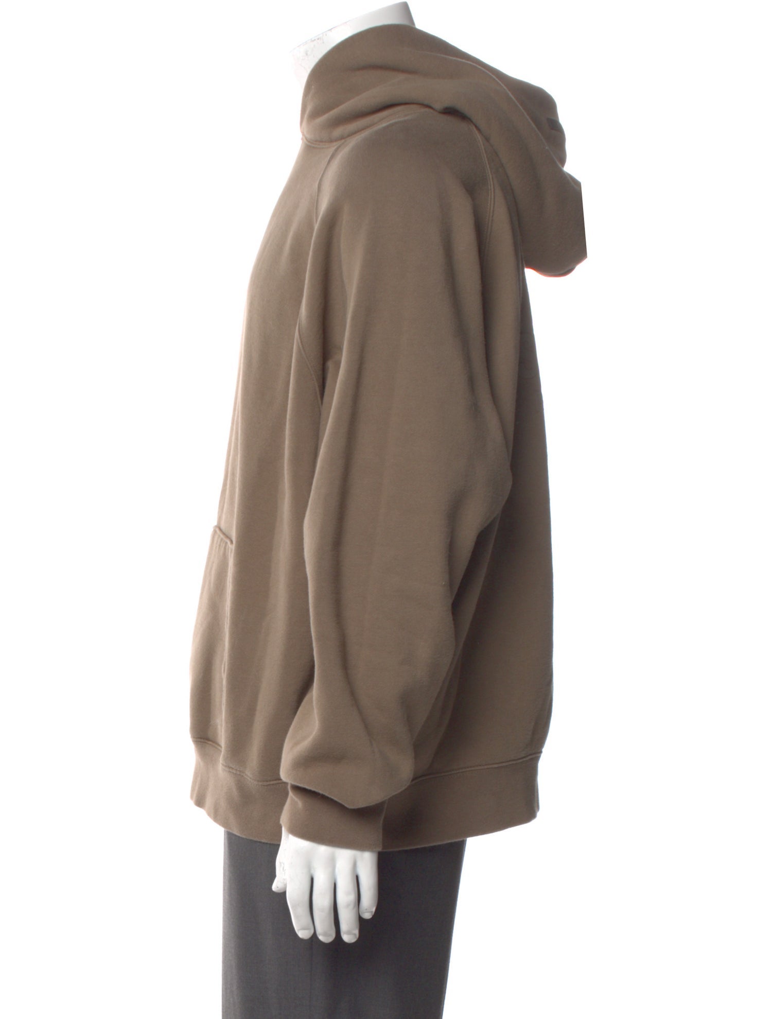 Essentials - Fear of God V-Neck Long Sleeve Hoodie