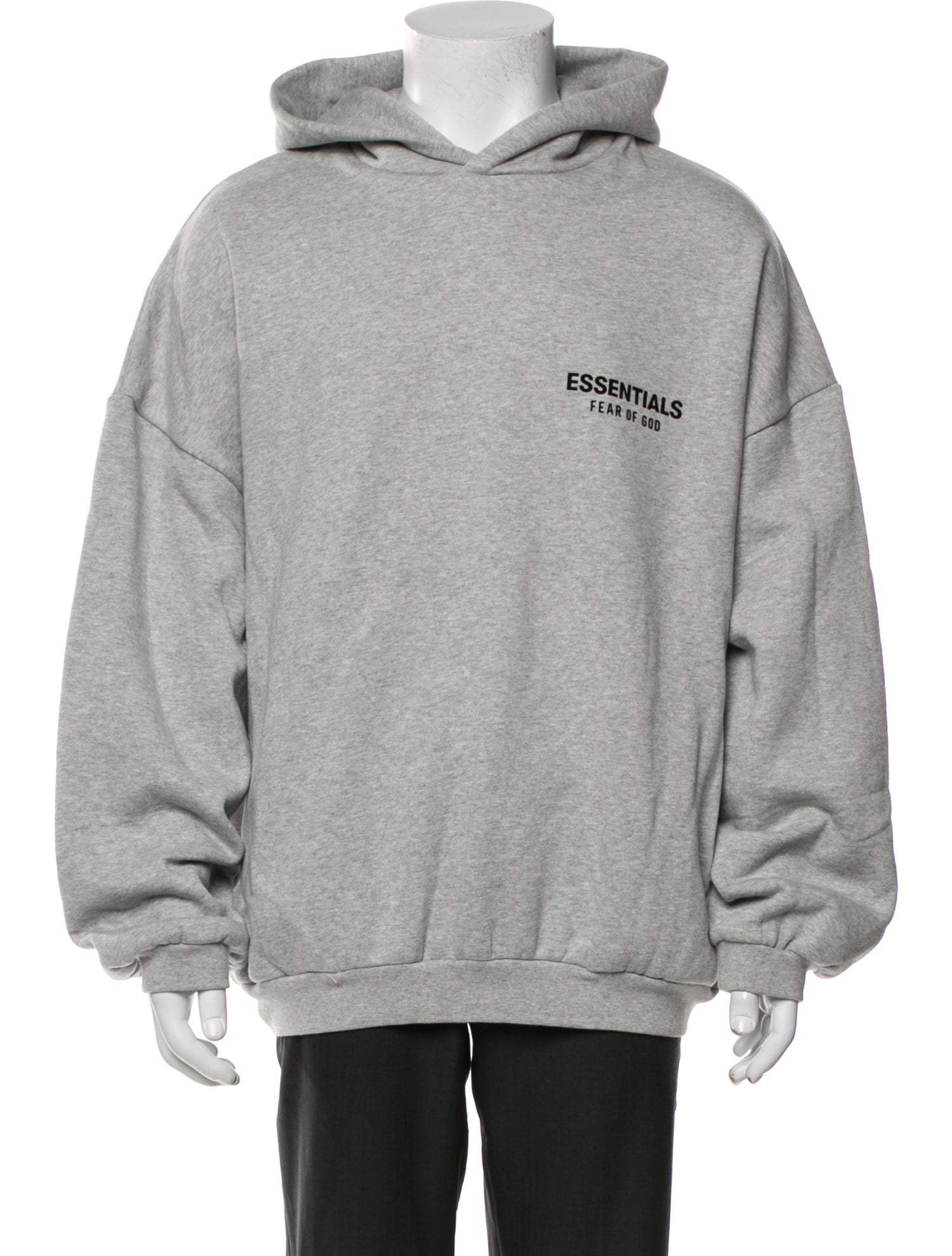 Essentials - Fear of God Graphic Print Crew Neck Hoodie