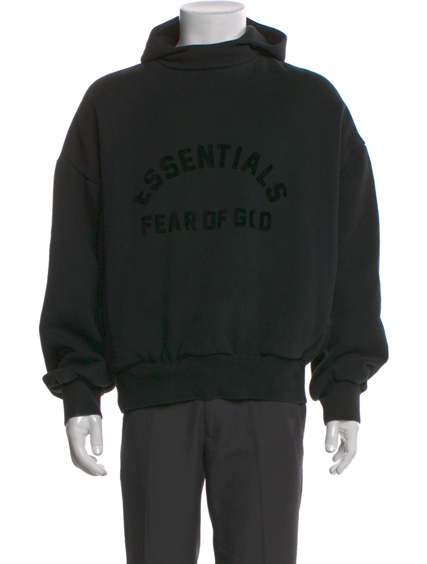 Essentials - Fear of God Graphic Print Crew Neck Hoodie