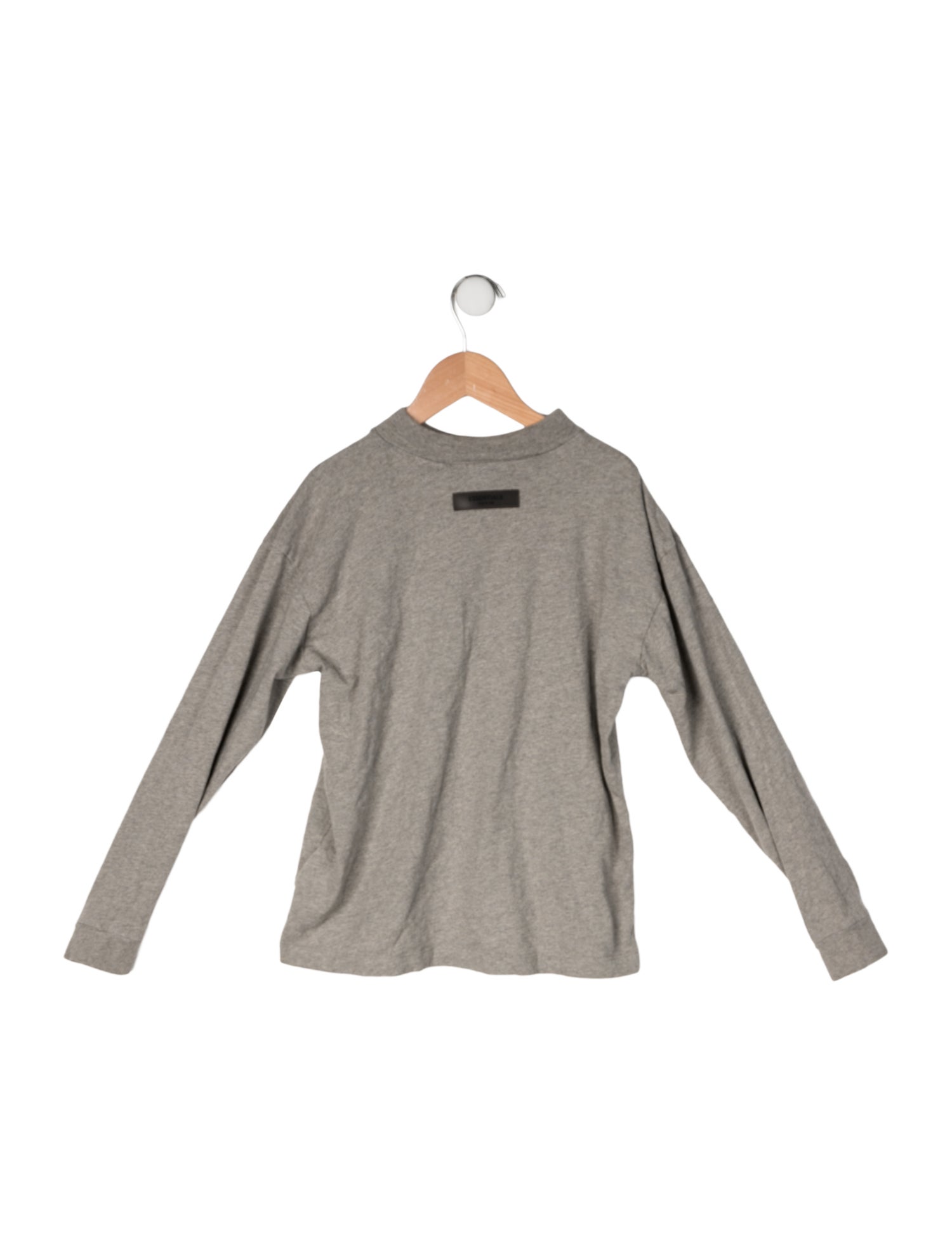 Essentials - Fear of God Cotton Mock Neck Long Sleeve T Shirt