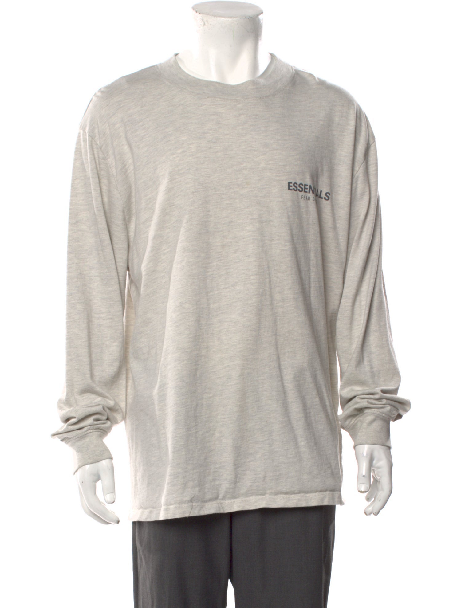 Essentials - Fear of God Crew Neck Long Sleeve T-Shirt