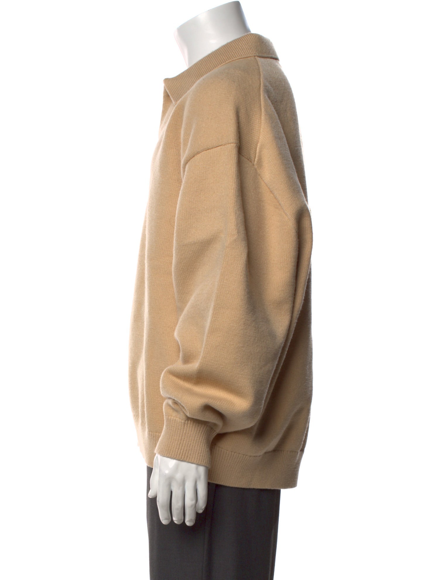 Essentials - Fear of God Collar Long Sleeve Polo Sweater