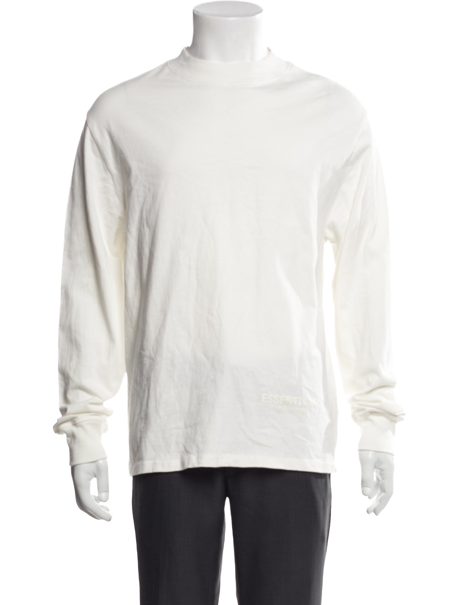 Essentials - Fear of God Mock Neck Long Sleeve T-Shirt