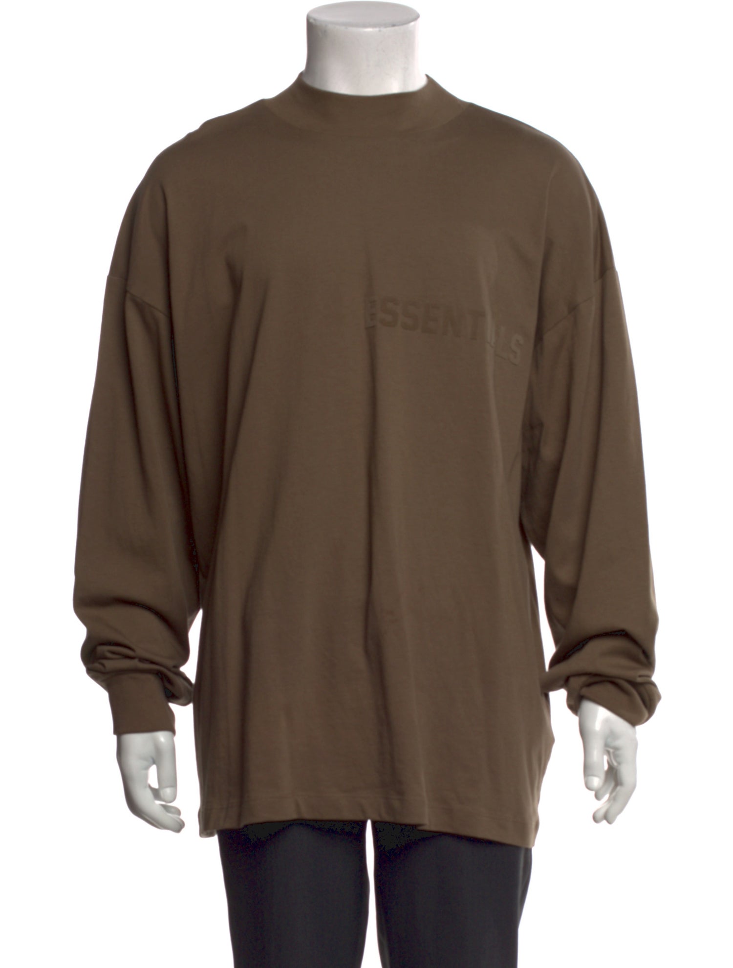 Essentials - Fear of God Mock Neck Long Sleeve T-Shirt