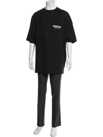 Pre-owned Essentials Crew Neck Short Sleeve T-shirt W/ Tags In Black
