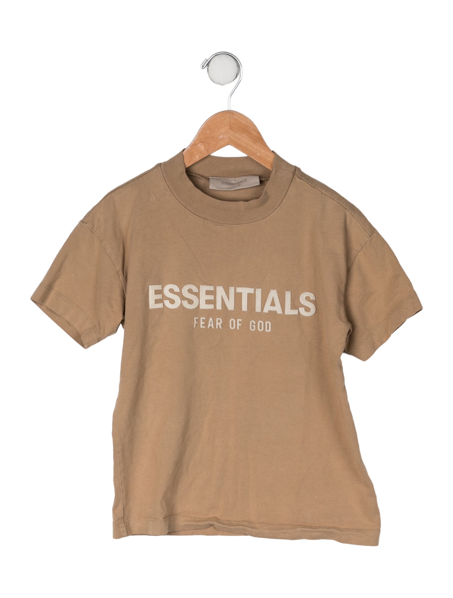 Essentials - Fear of God Cotton Logo Print T Shirt