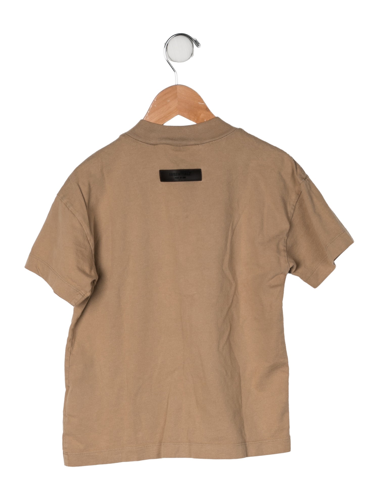Essentials - Fear of God Cotton Logo Print T Shirt