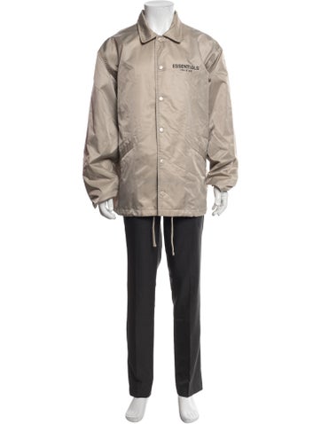 Pre-owned Essentials Jacket In Neutrals