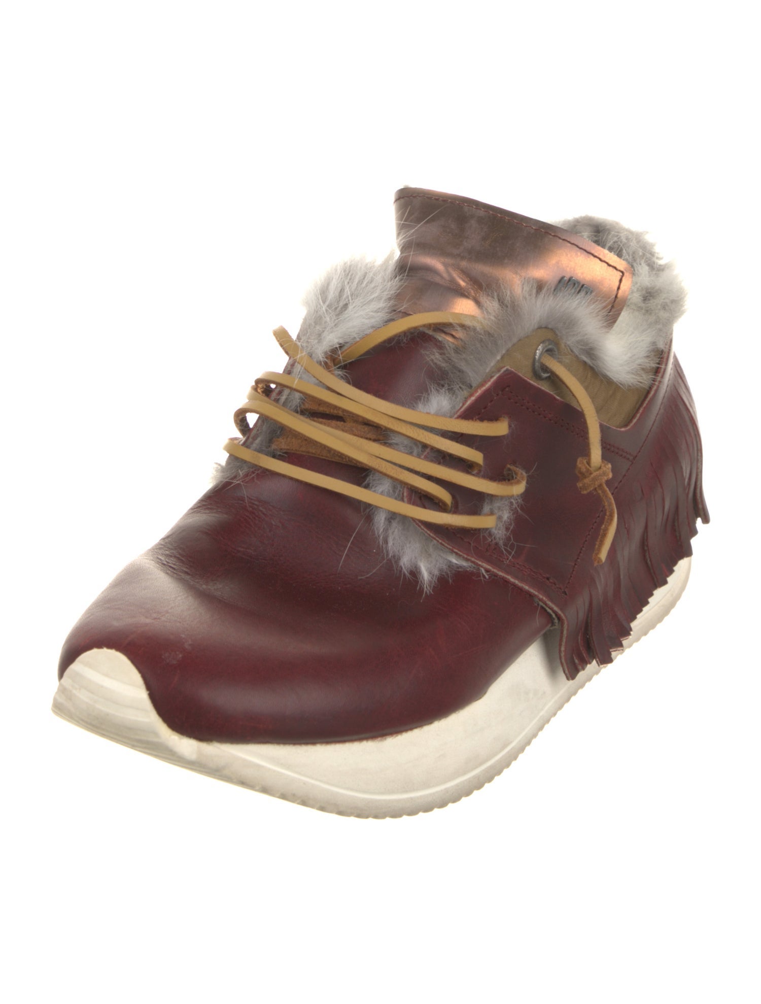 ESSEutESSE Leather Athletic Sneakers