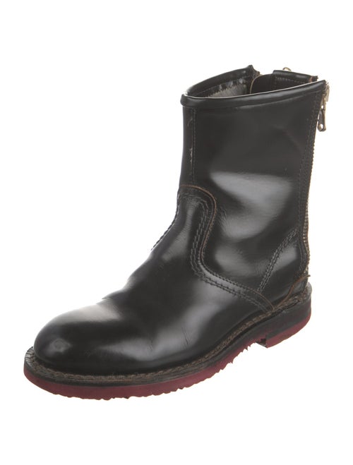 ESSEutESSE Leather Moto Boots