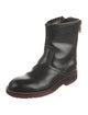 ESSEutESSE Leather Moto Boots
