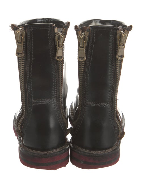 ESSEutESSE Leather Moto Boots