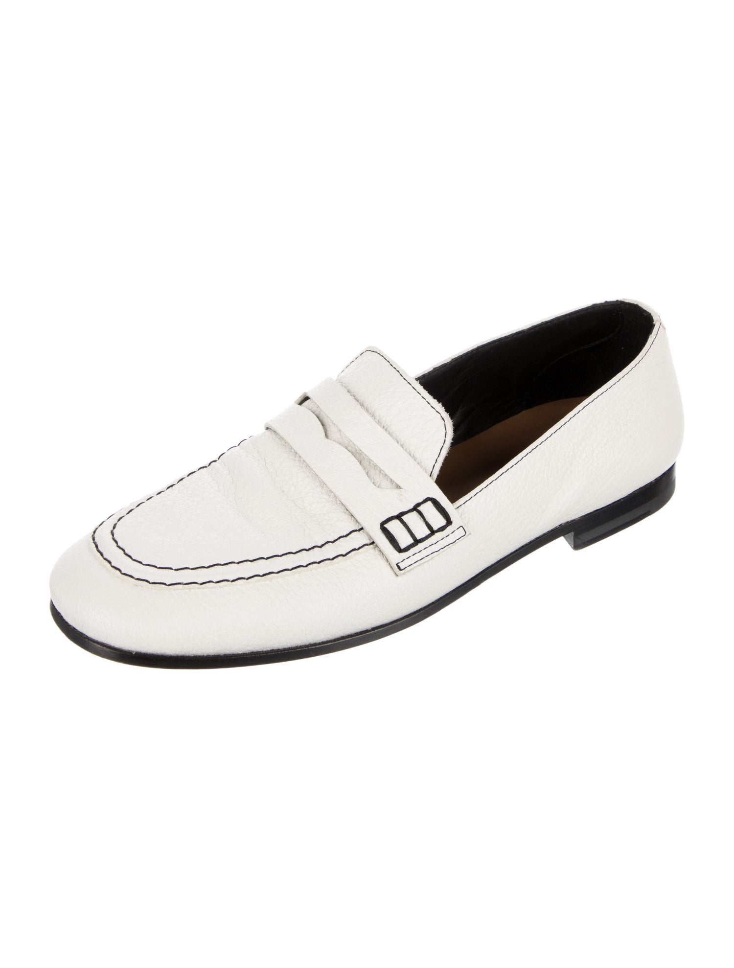 ESSEutESSE Leather Loafers