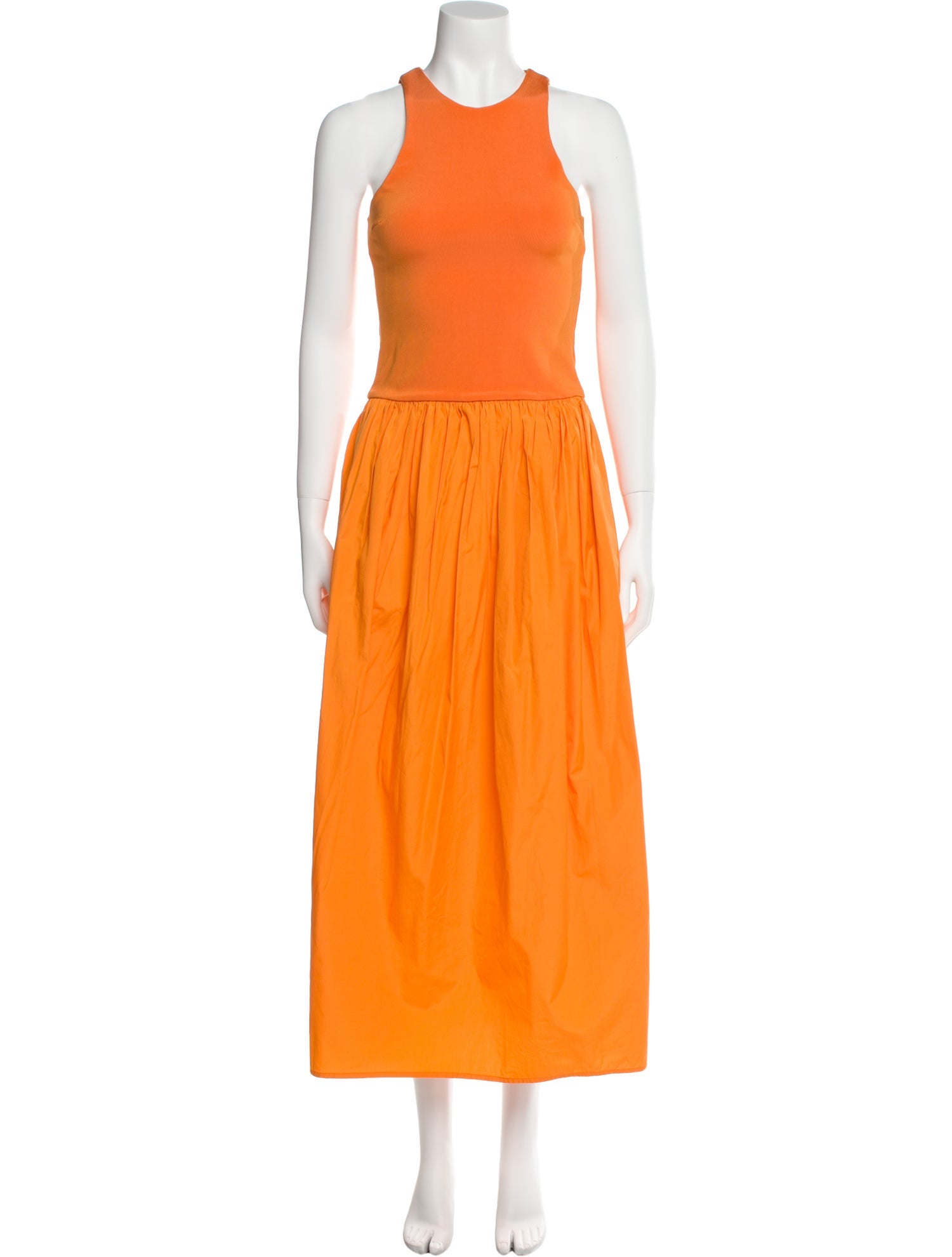 ESSE Crew Neck Long Dress