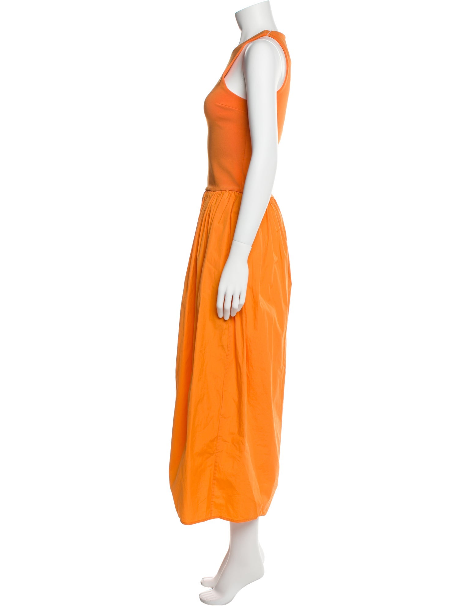 ESSE Crew Neck Long Dress