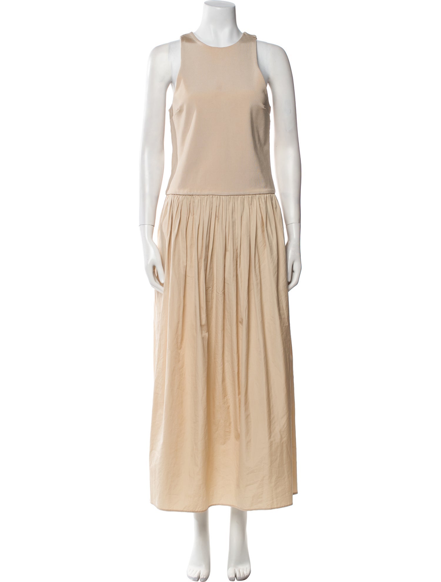 ESSE Crew Neck Long Dress