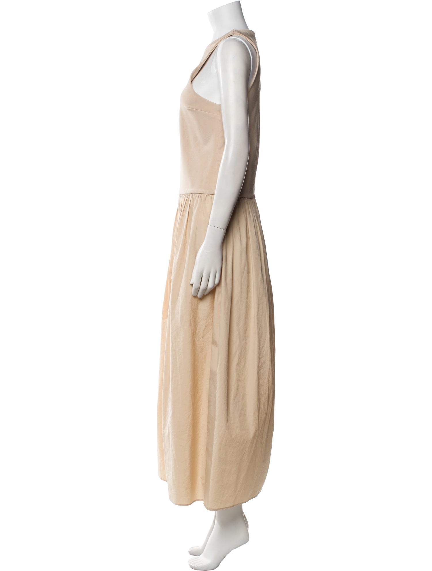 ESSE Crew Neck Long Dress