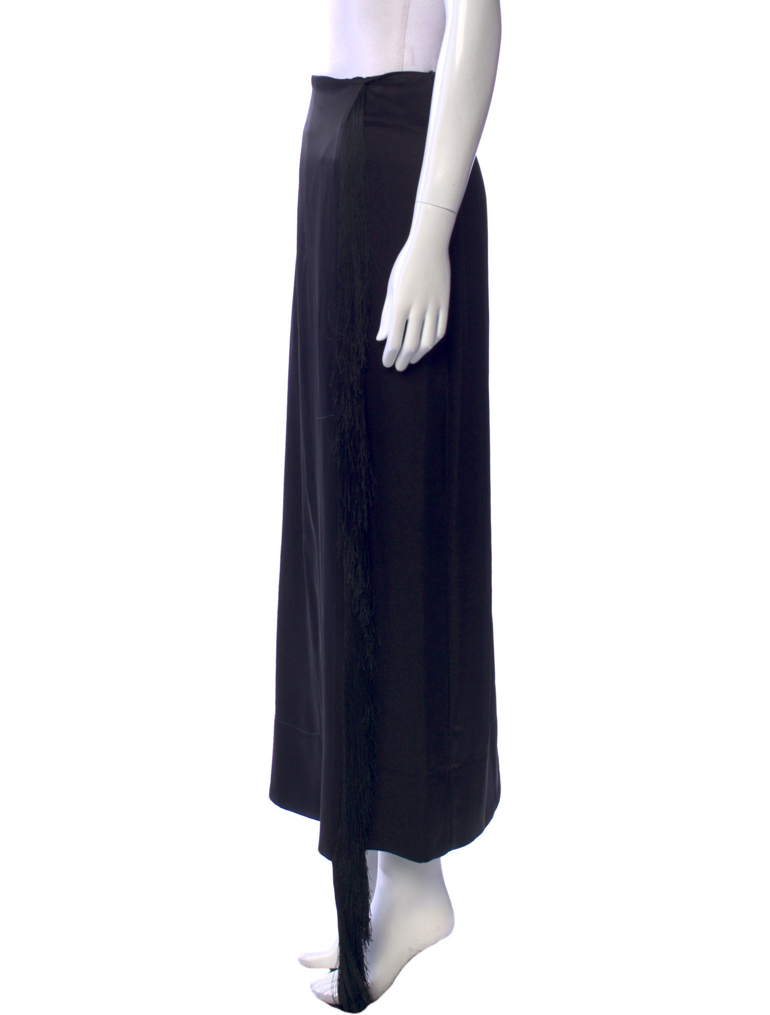 ESSE Fringe Trim Accent Midi Length Skirt w/ Tags