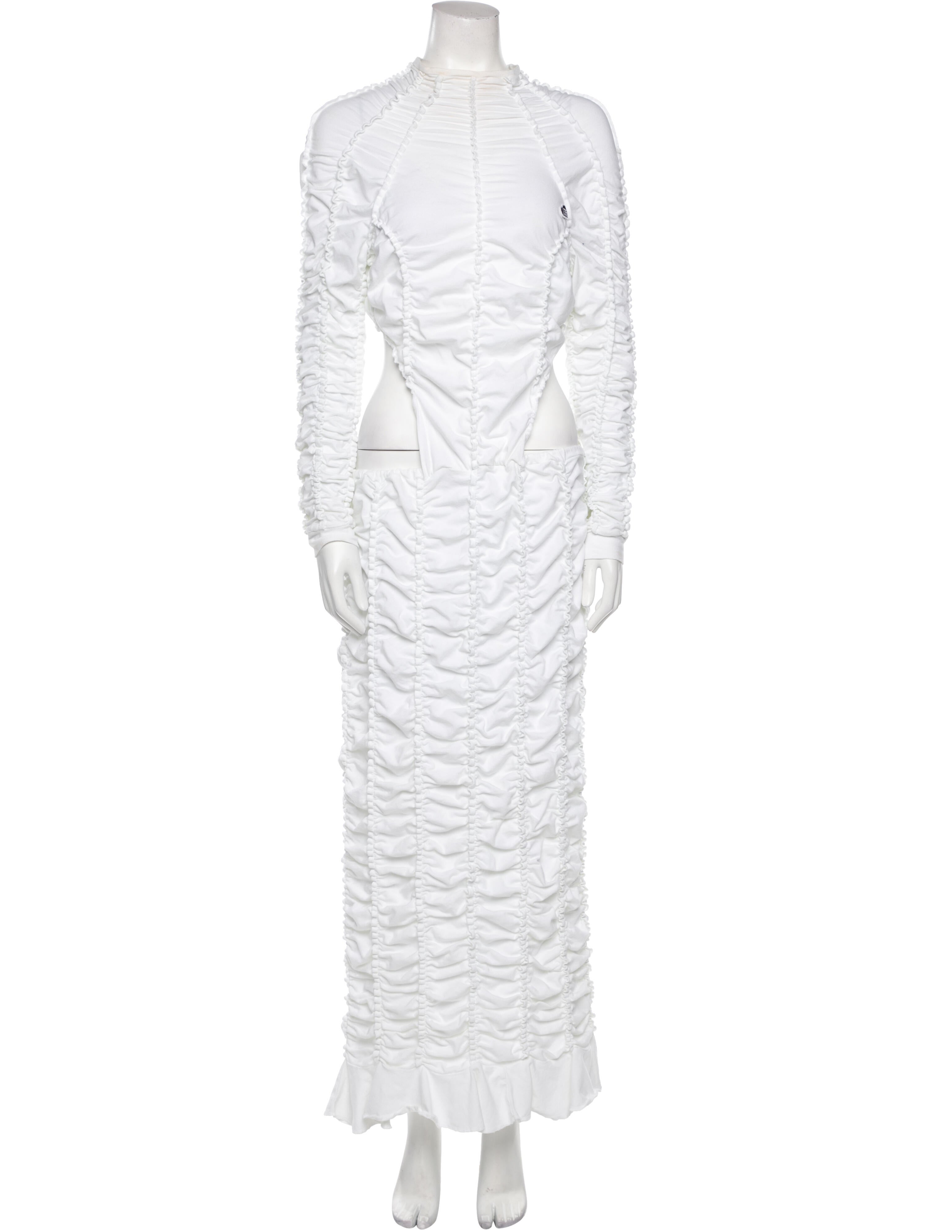 Ester Manas Mock Neck Long Dress