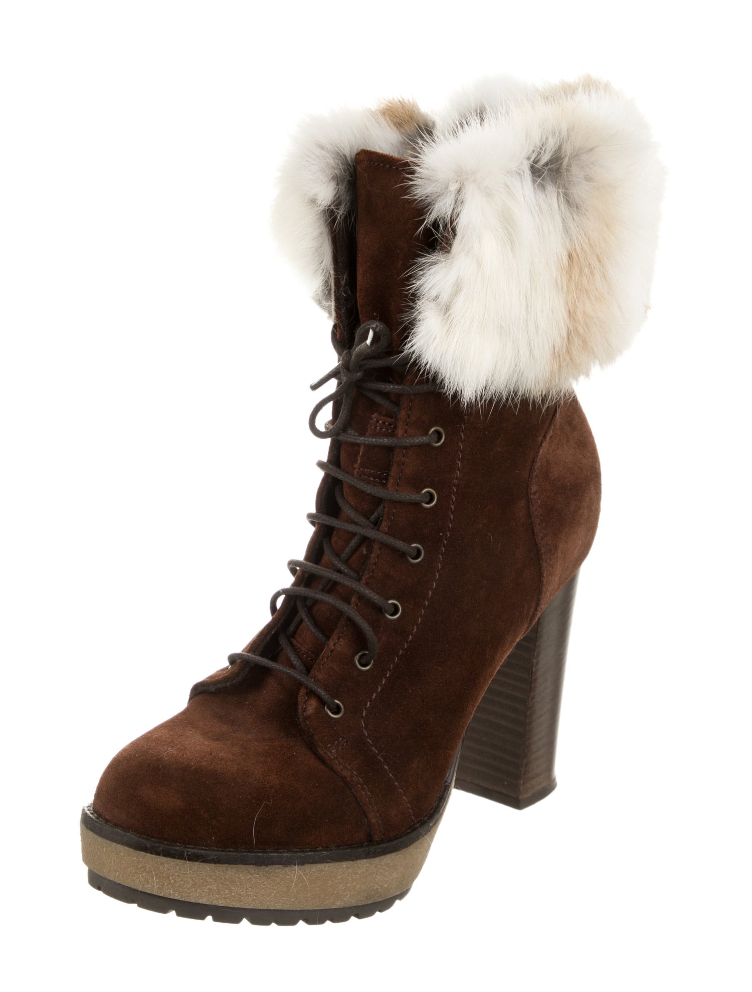 Ester Manas Suede Lace-Up Boots