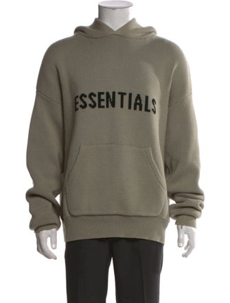 Essentials Fear of God x Union Graphic Print Crew Neck Hoodie
