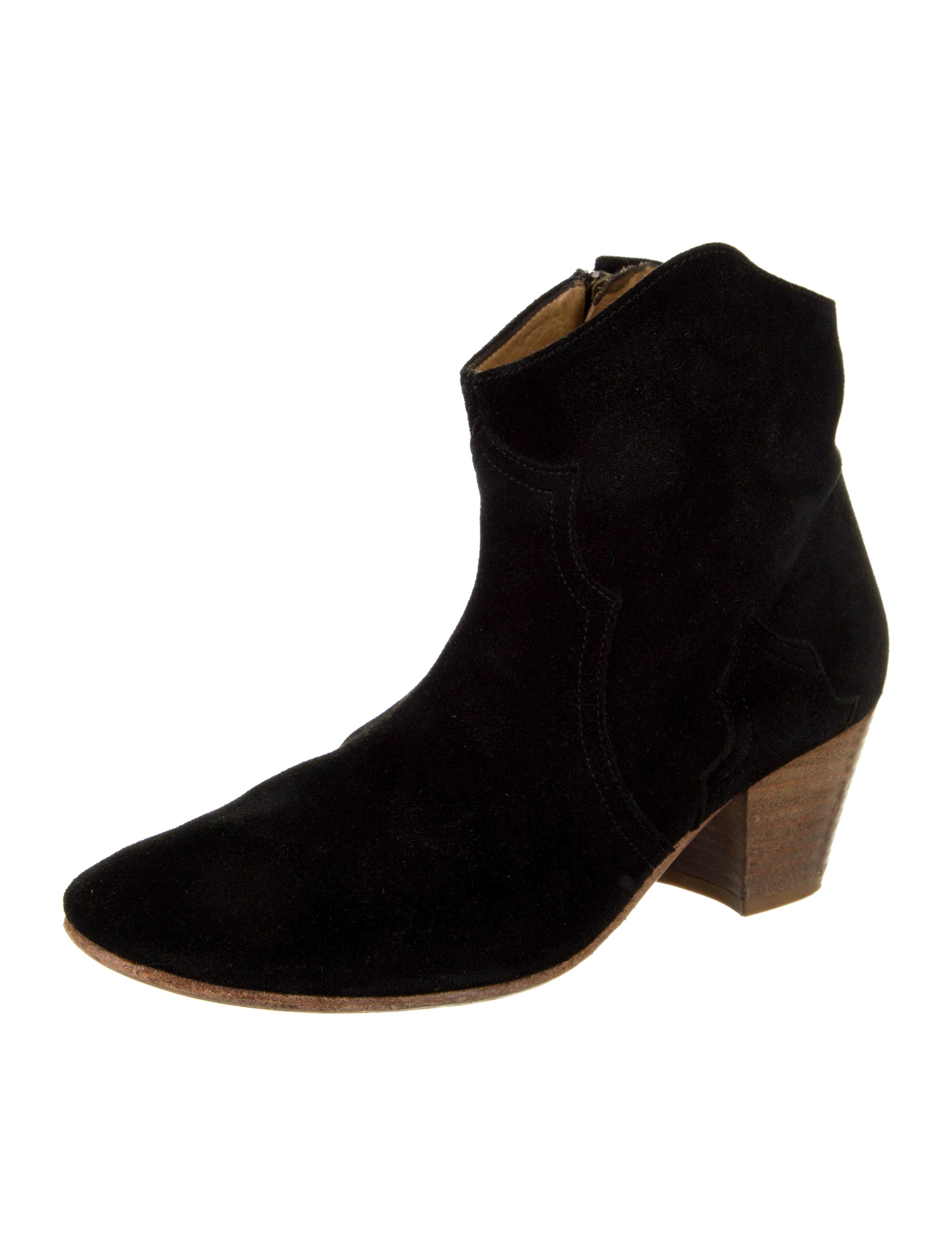 Étoile Isabel Marant Suede Western Boots