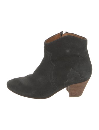 Étoile Isabel Marant Suede Western Boots