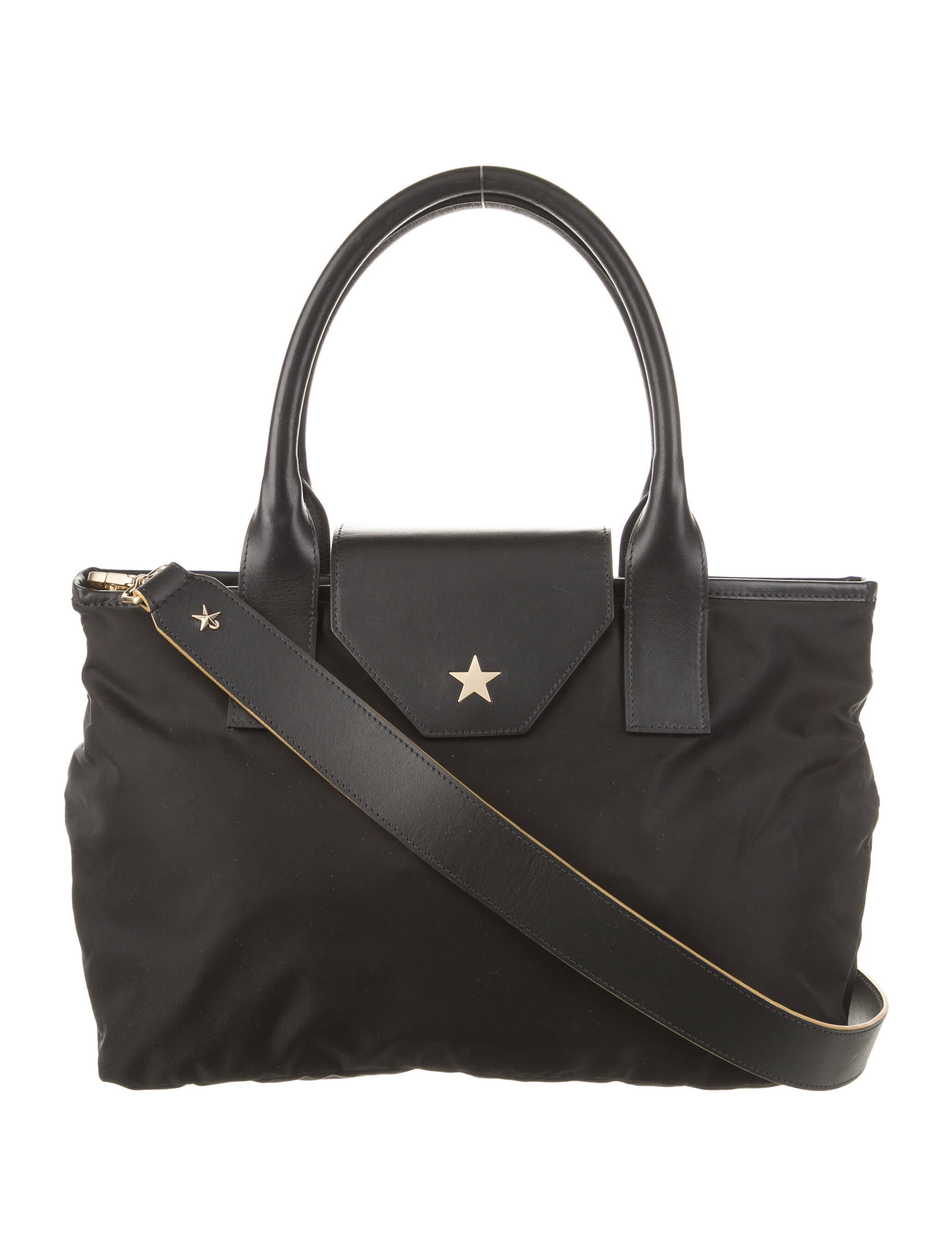 Étoile Isabel Marant LeatherTrimmed Nylon Tote Bag Black Totes