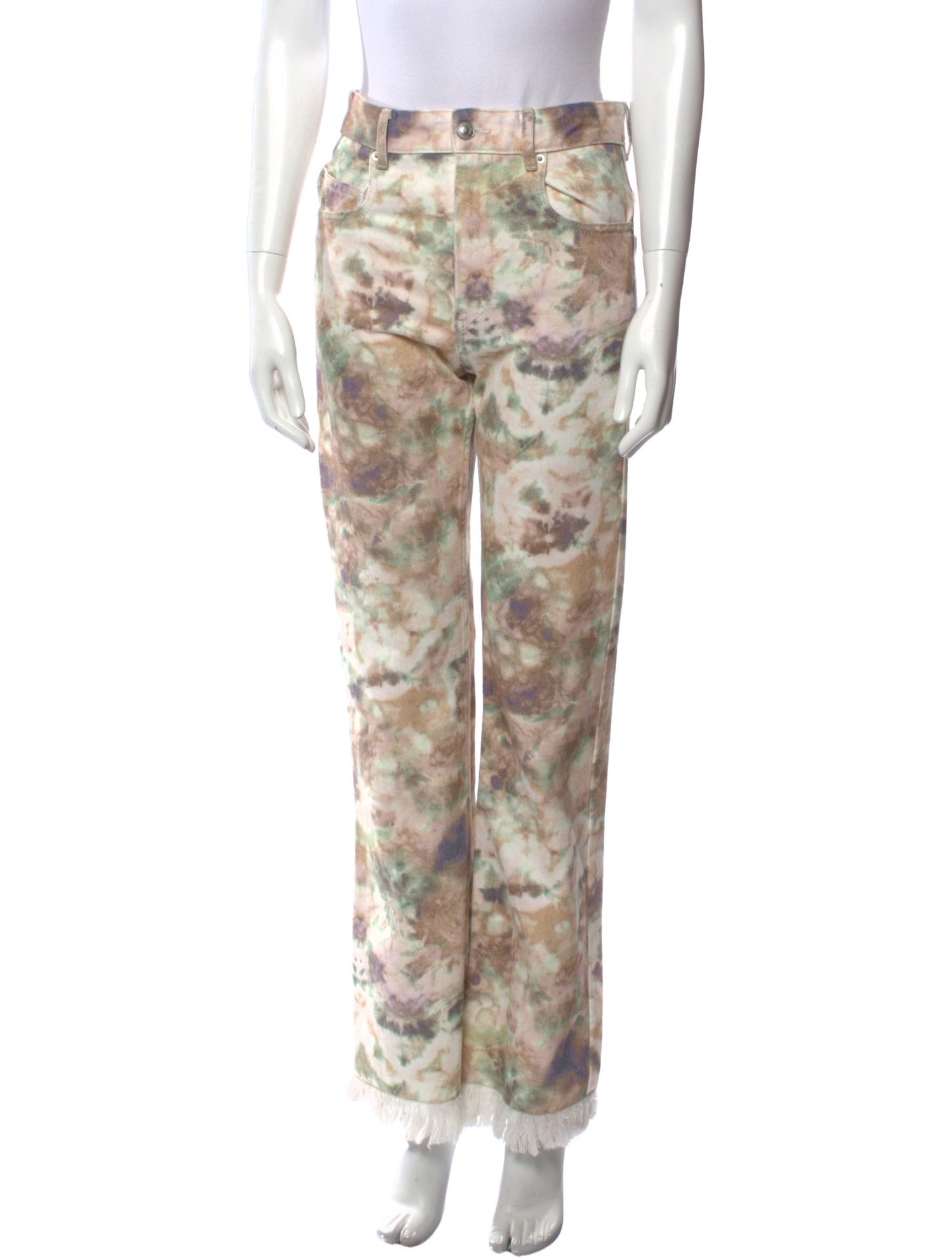 Étoile Isabel Marant Floral Print Wide Leg Pants w/ Tags