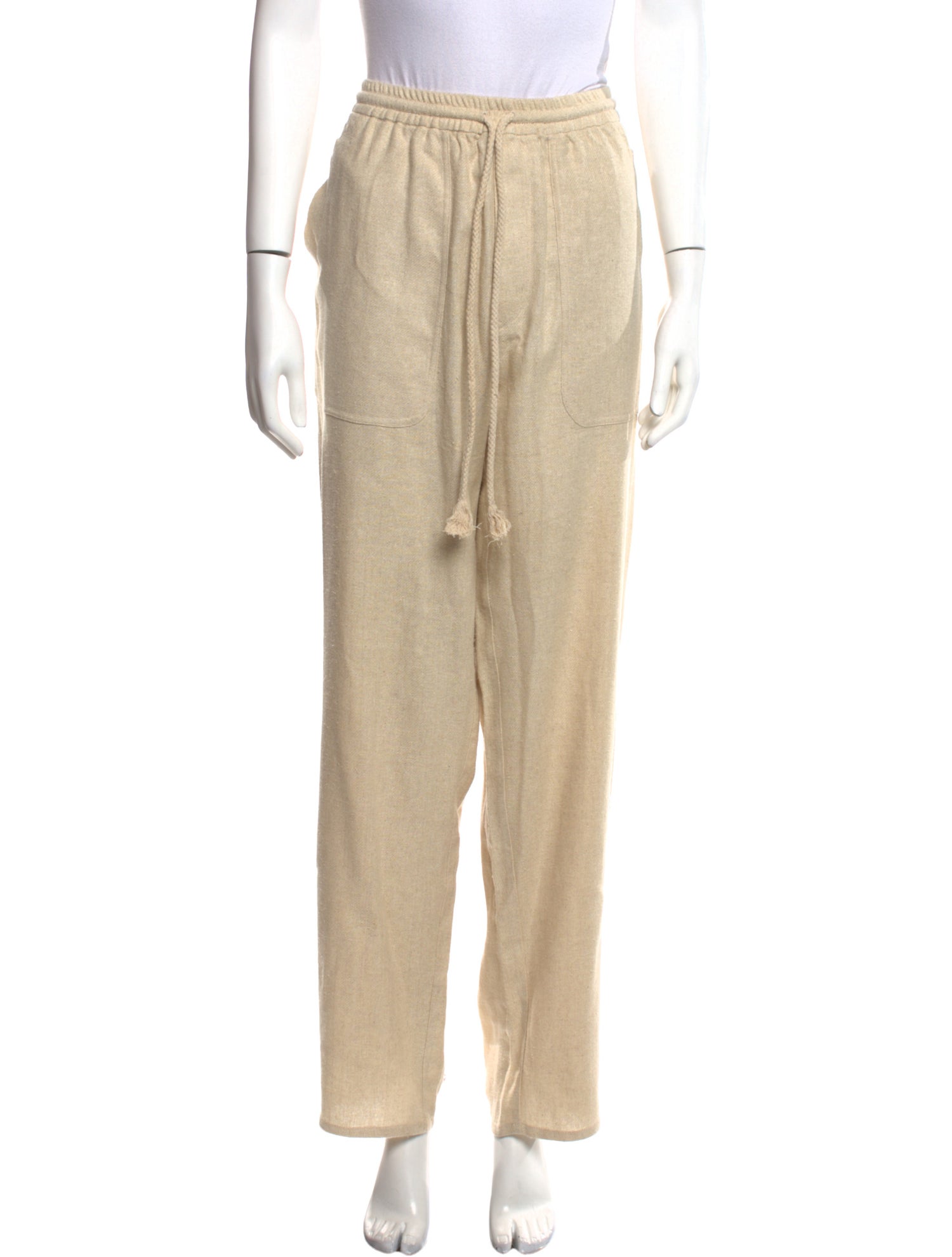 Étoile Isabel Marant Silk Straight Leg Pants