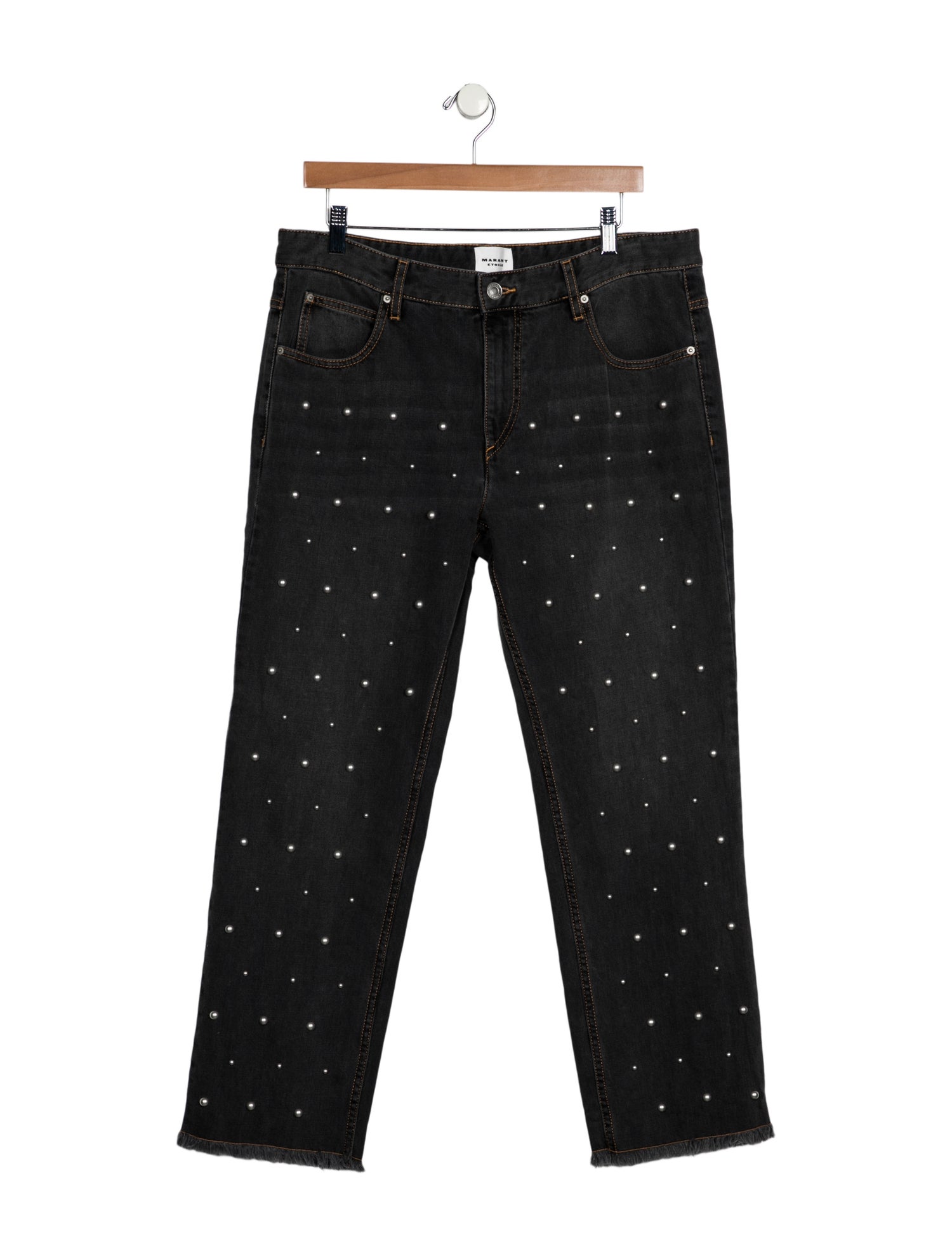 Étoile Isabel Marant Mid-Rise Straight Leg Jeans