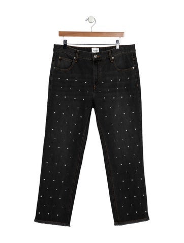 Étoile Isabel Marant Jeans Mid-Rise Straight Leg Us12, Fr44 | XL